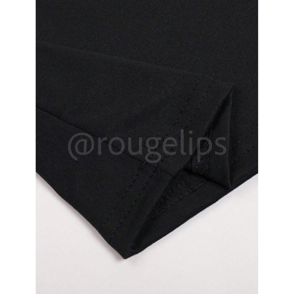 Black Graphic Crewneck Tee Shirt Short Sleeve White Milano Italy Print - Picture 4 of 6